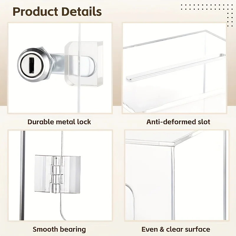 Acrylic Money Box Transparent Envelope Wedding Largeclear with Lock and Keys Large Capacity Clear Acrylic Money Box for Cash