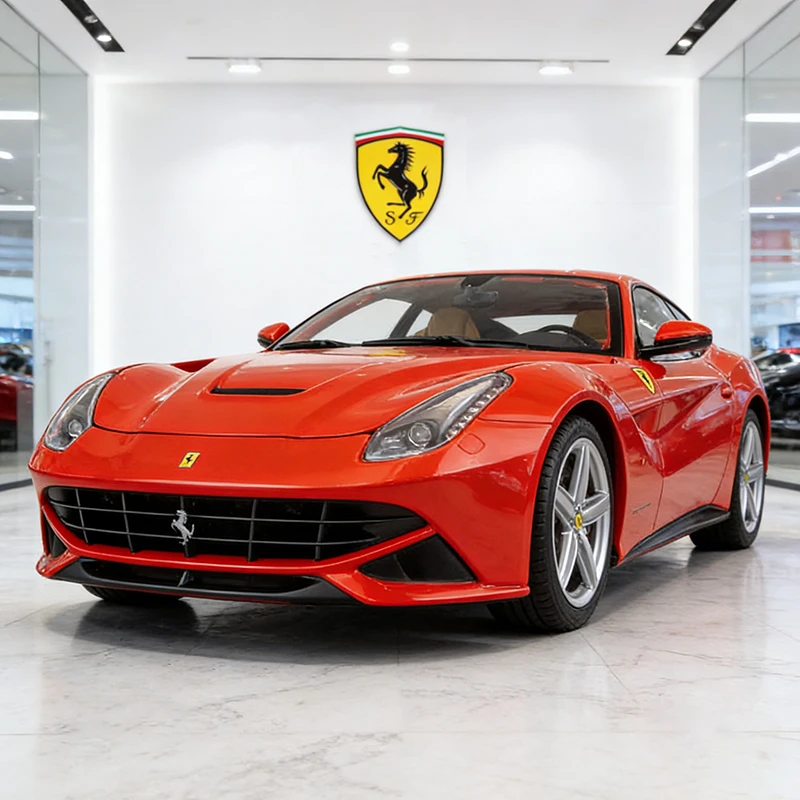 

Bburago 1:24 Ferrari F12 Berlinetta Supercar Alloy Car Diecasts & Toy Vehicles Car Model Miniature Scale Model Car For Children