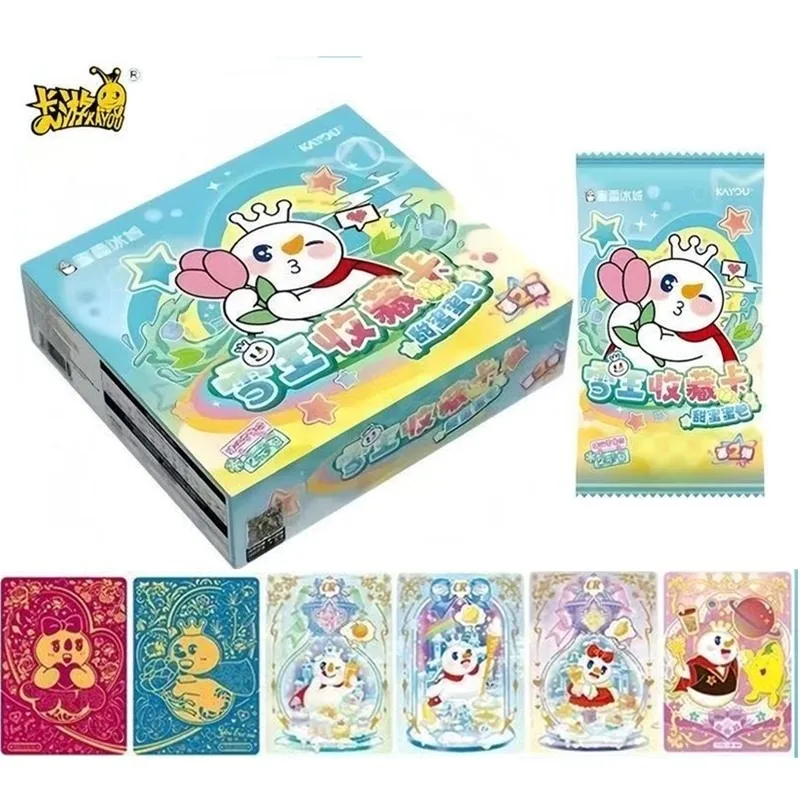 KAYOU Honey Snow Ice City Snow King Theme Collection Card Cute Snowman Cute Sweet Honey Card Pack