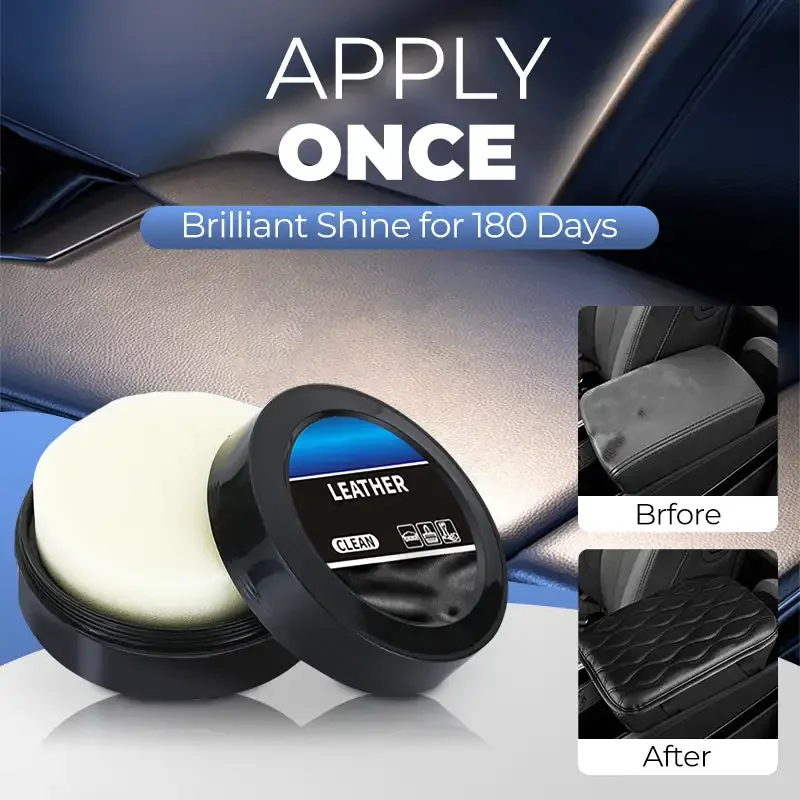 Aceite para el cuidado de la mantenimiento del asiento de cuero del coche, crema multifuncional, pulido Interior, eliminación de manchas, limpieza de sofá de cuero reacondicionada