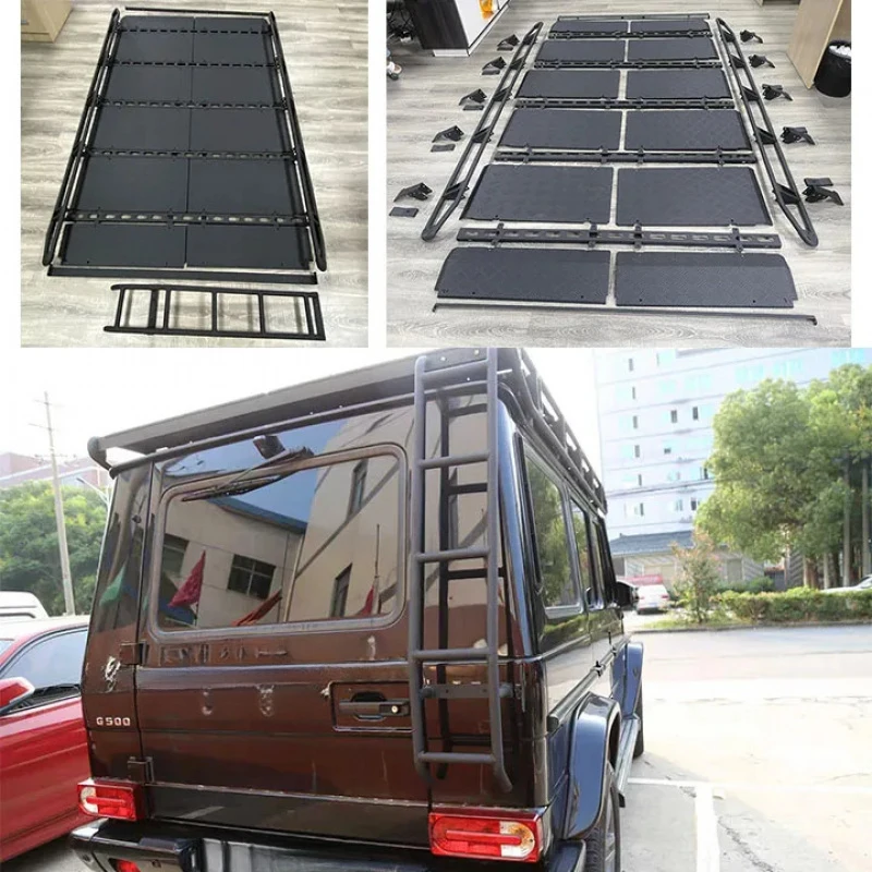 

OEM Quality Roof Luggage Rack High Grade Exterior Luggage Carrier Kit Perfect Fit G55 Models