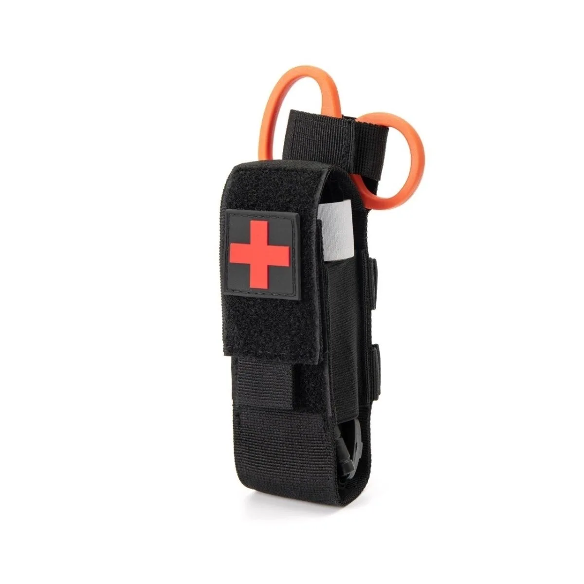 Small Trauma Kit with Tourniquet,First Aid Pouch,EMT Medic Kit Emergency Tactical Single-Handed Operation of Hemostatic Bandage