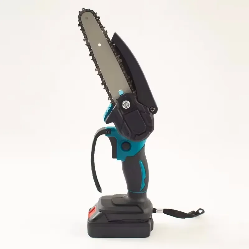 Rechargeable 4inch 6inch Mini Lithium Chainsaw for Household Woodworking Outdoor Logging One-Handed Electric Saw-for DIY
