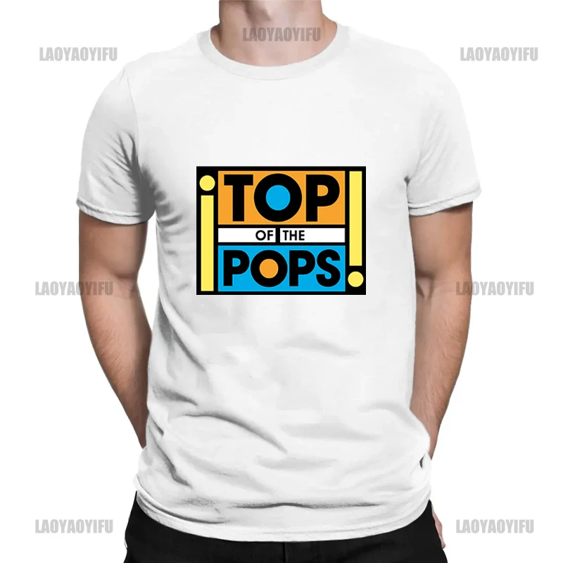 

TOTP 90s T-Shirt Baggy Graphic Tees Men's T-Shirt Street Fashion Short Sleeve Clothing Streetwear Hip Hop Cotton