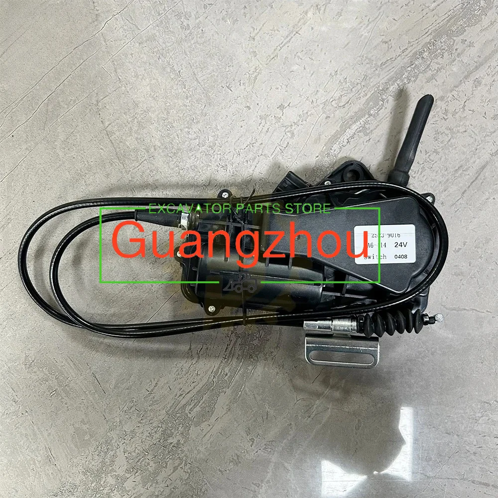 24V Throttle Motor Stop Motor 2523-9016 A234016 for Doosan Daewoo DH150-7 DH210-7 DH215-7 DH220-5 Throttle Controller Levers