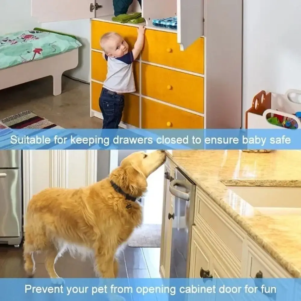 

Strong Magnetic Force Magnetic Door Catch Stable Design Long-Lasting Magnet Cabinet Catch Durable Material Simple Appearance
