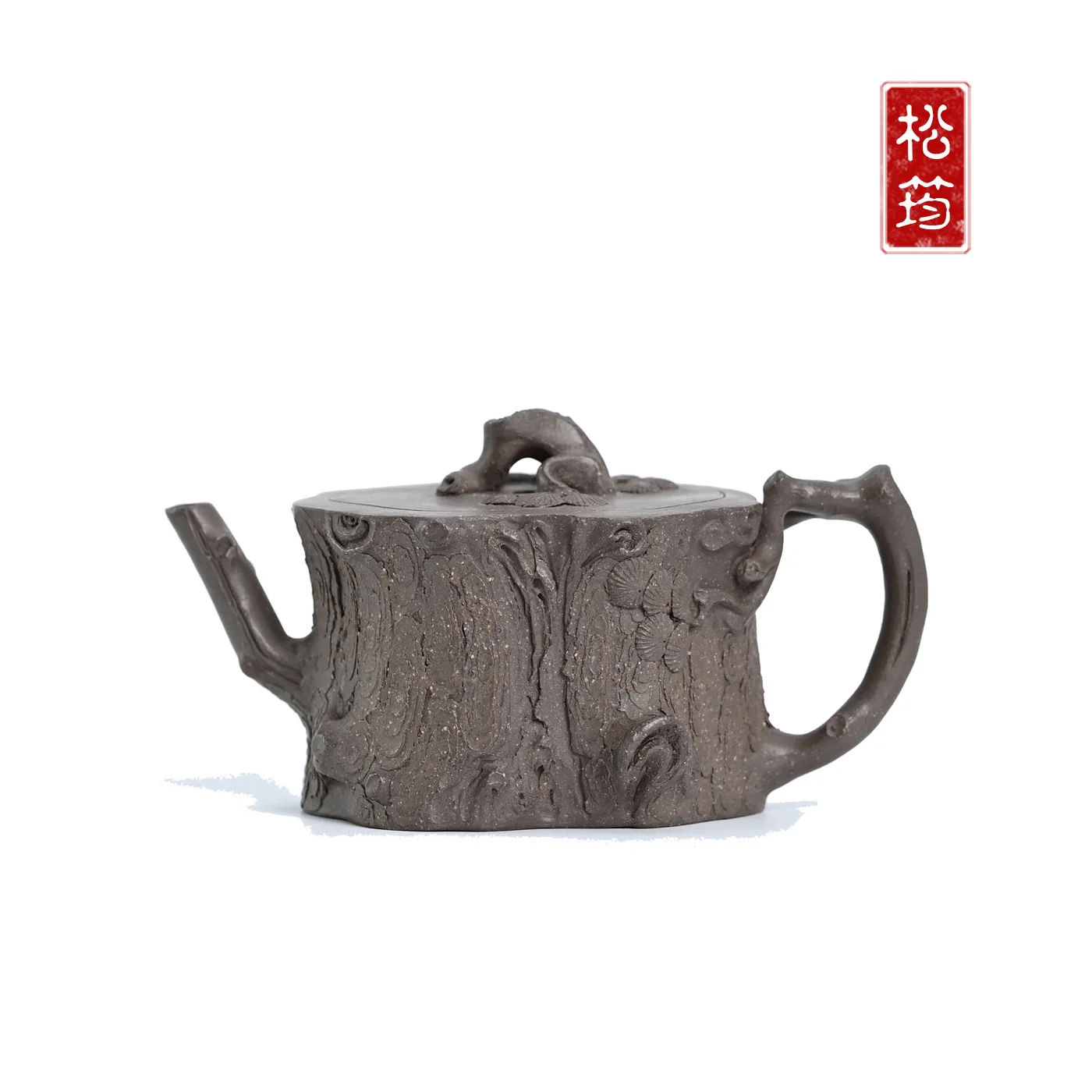 Purely Handcrafted Thin-Walled Yixing Zisha Clay Teapot Made From Raw Ore With Natural Texture Suitable For Personal Use 140ML