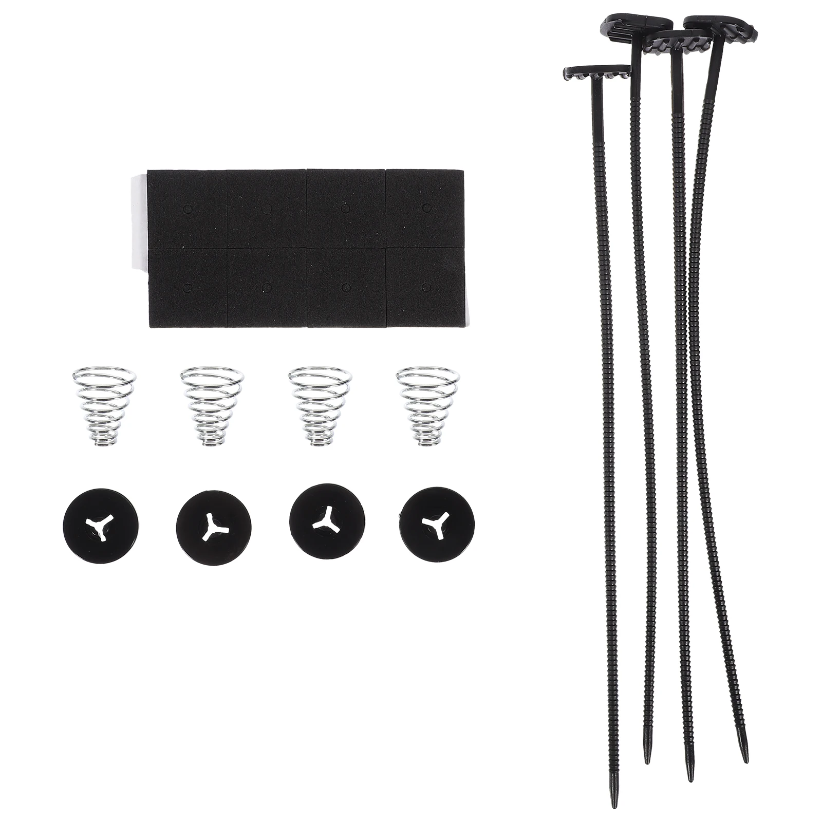 

1Set Universal Electric Cooler Fan Mounting Kit Car Fan Installation Accessories Durable Reliable Practical Lightweight Design