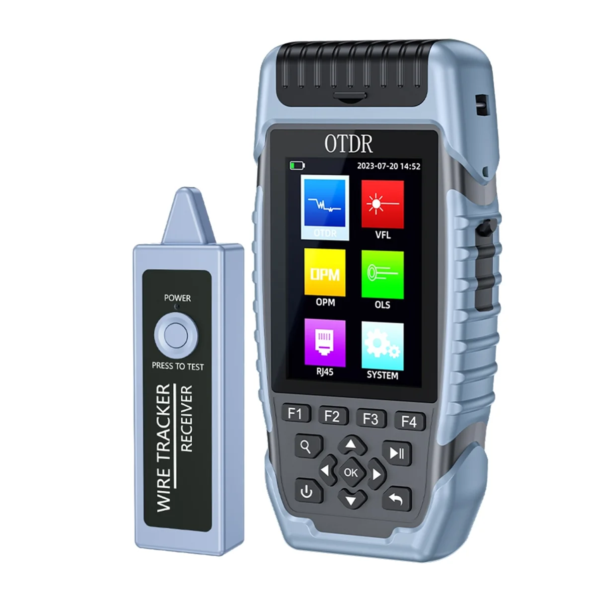 

A49T S-900F2 Mini OTDR Fiber Optic Reflectometer 1550nm -70-+8dBm 64km 22dB Optical Power Meter Fault Detector
