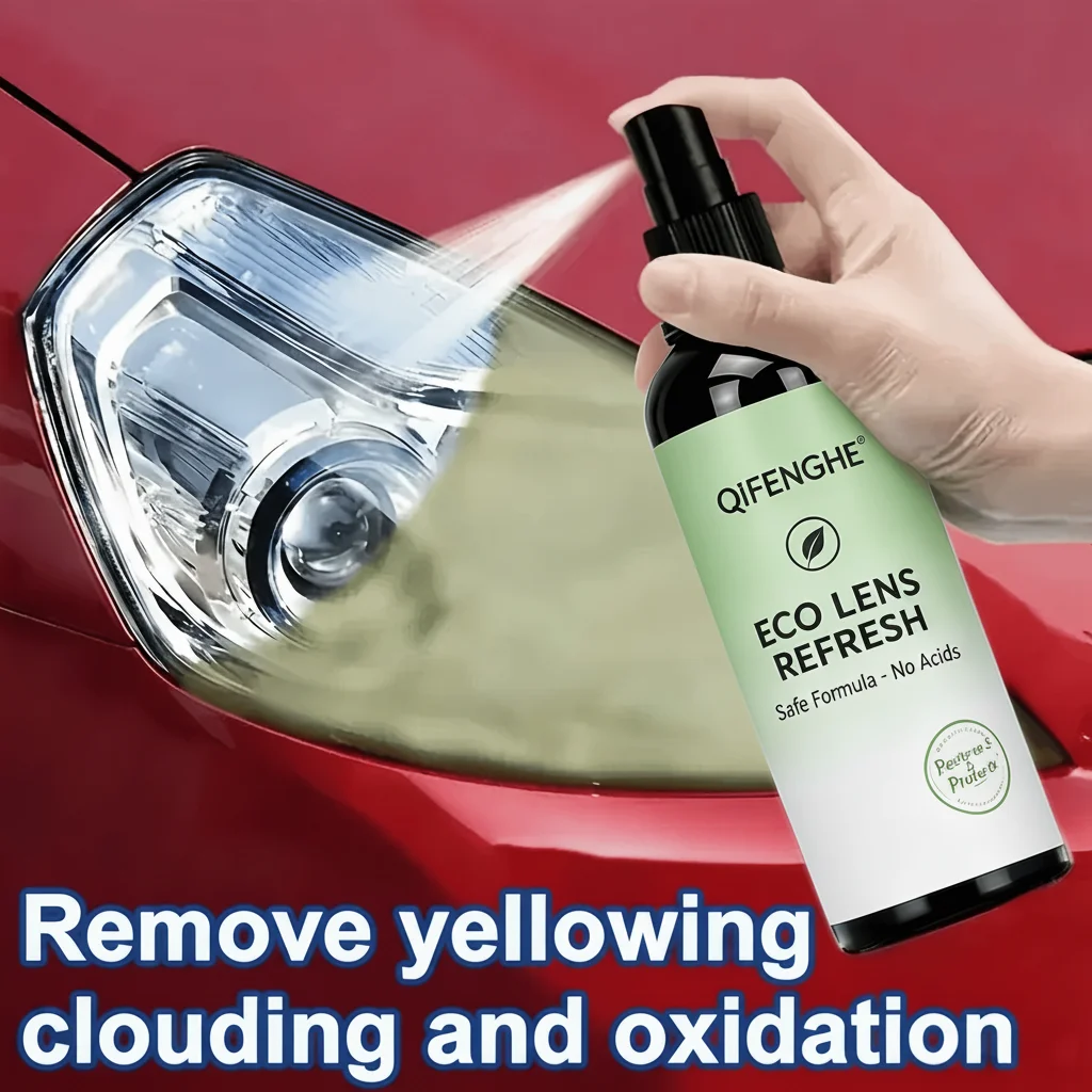 Headlamp Renew Haze Remover Anti Oxidation Coating Non Abrasive No Sanding Clarity Restore Durable Protection for Auto Headlamps
