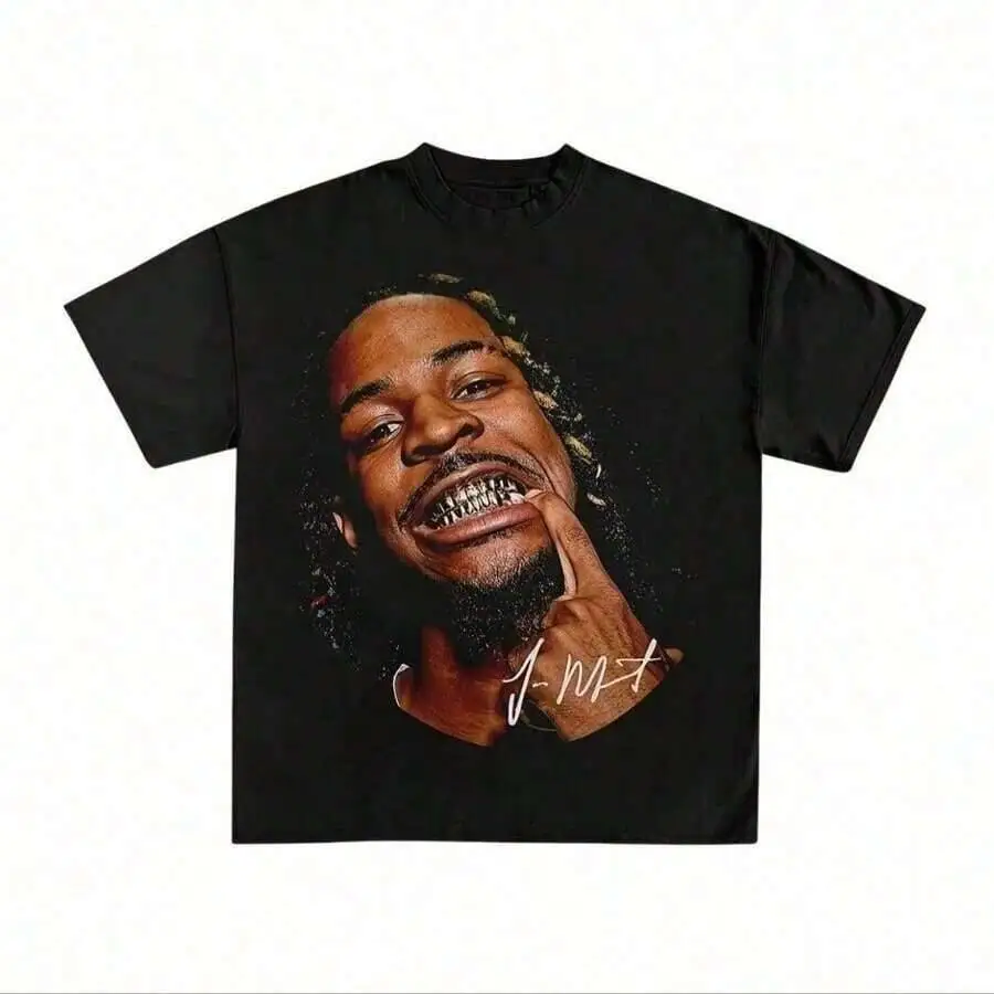 Men's Summer Clothes Graphic Tees Ja Morant Merch Basketball Tee Apparel - For Him 1Streetwear Camisas Para 100% Cotton Trendy