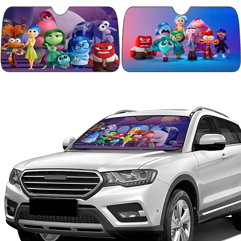 

B-Inside T-Out Car SunShade Windscreen Front Window Visor 70x130cm Sun Visor Solar Protect Plaid Gift Novelty Car