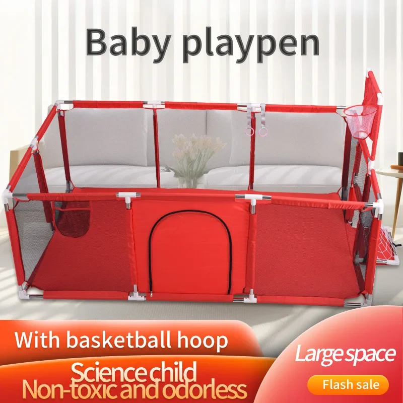 cortile-da-gioco-per-palline-per-bambini-box-pieghevole-rettangolare-rosso-zona-di-attivita-portatile-sicura-per-interni-esterni