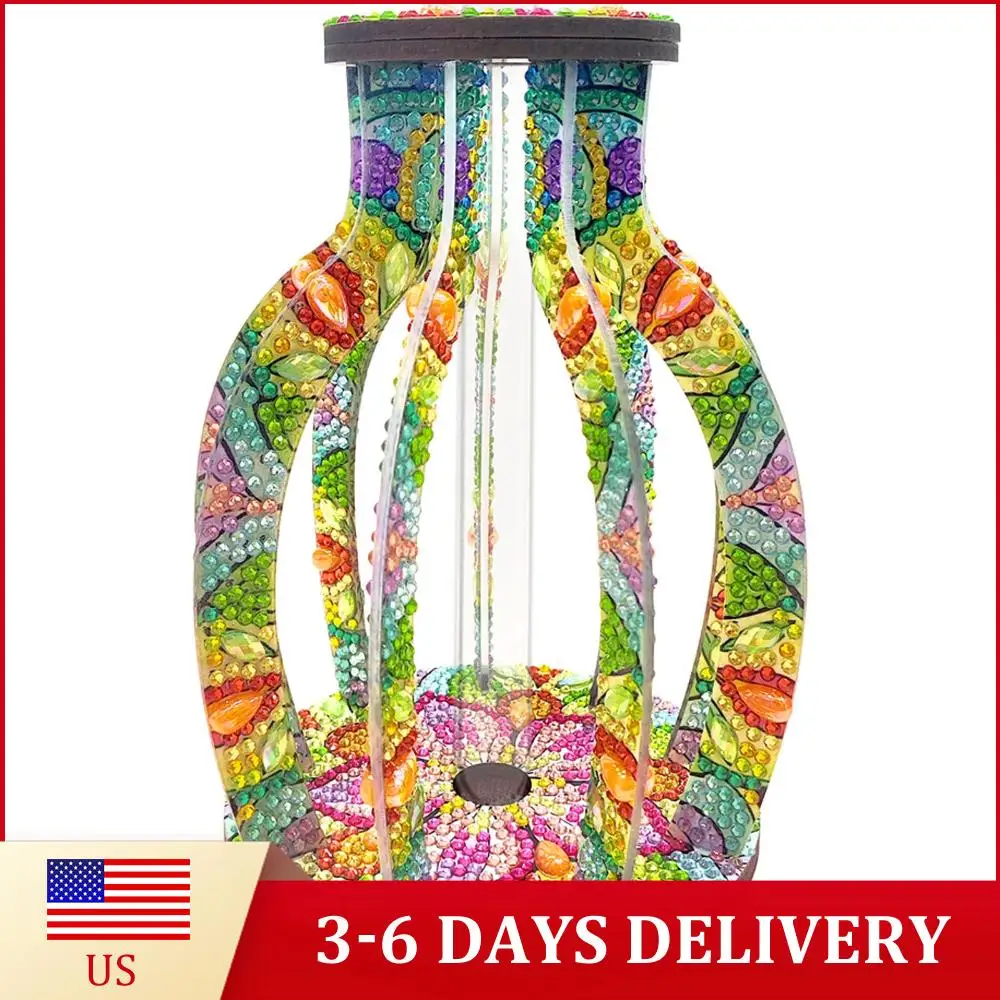 Wood Blue Pink Diam…