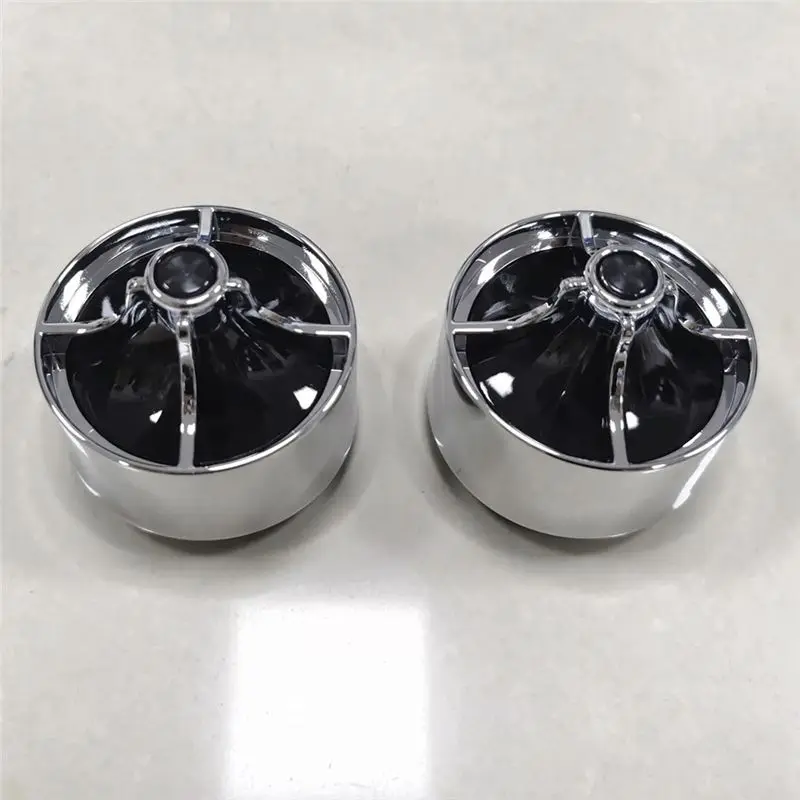 M49K-Smoke Lens Turn Signal Bezels Cover For Dyna Softail Road Street Glide
