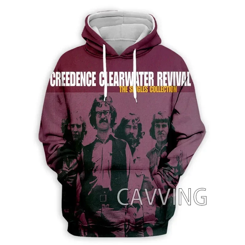 

Creedence Clearwater Revival 3D Print Clothes Streetwear Men Hoodies Sweatshirt Fashion Zip Hooded Long Sleeve Pullover Tops H18