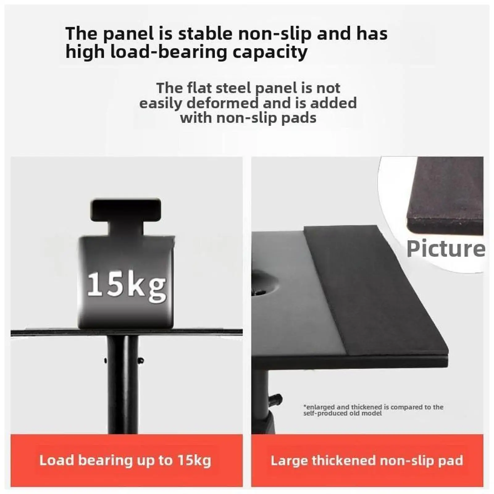 Speaker Stand Steel Adjustable Height Studio Monitor Stand Speaker Holder for Music Studio Surrounds Sound Bookshelf Speakers
