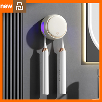Xiami Yopin Dual UVC Sterilizer Toothbrush Holder UV Light Sanitizer Dryer Portable Mijia Smart Wall Mount Disinfection Box
