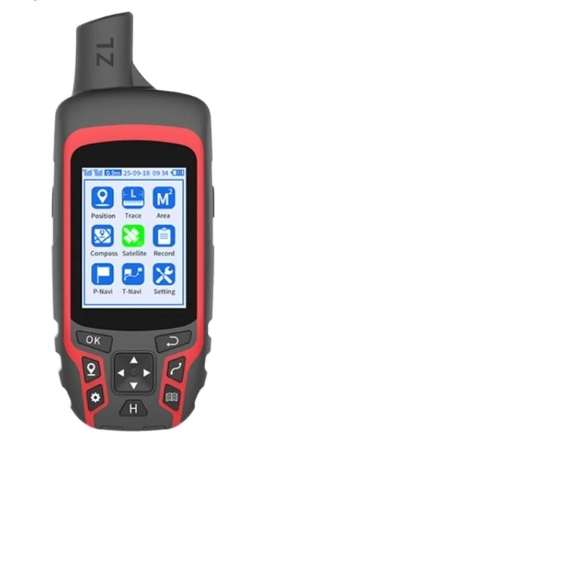

GPS +BEIDOU Портативное устройство позиционирования GPS Измерение отслеживания Загрузка карты Измерение площади A6 Портативный GPS