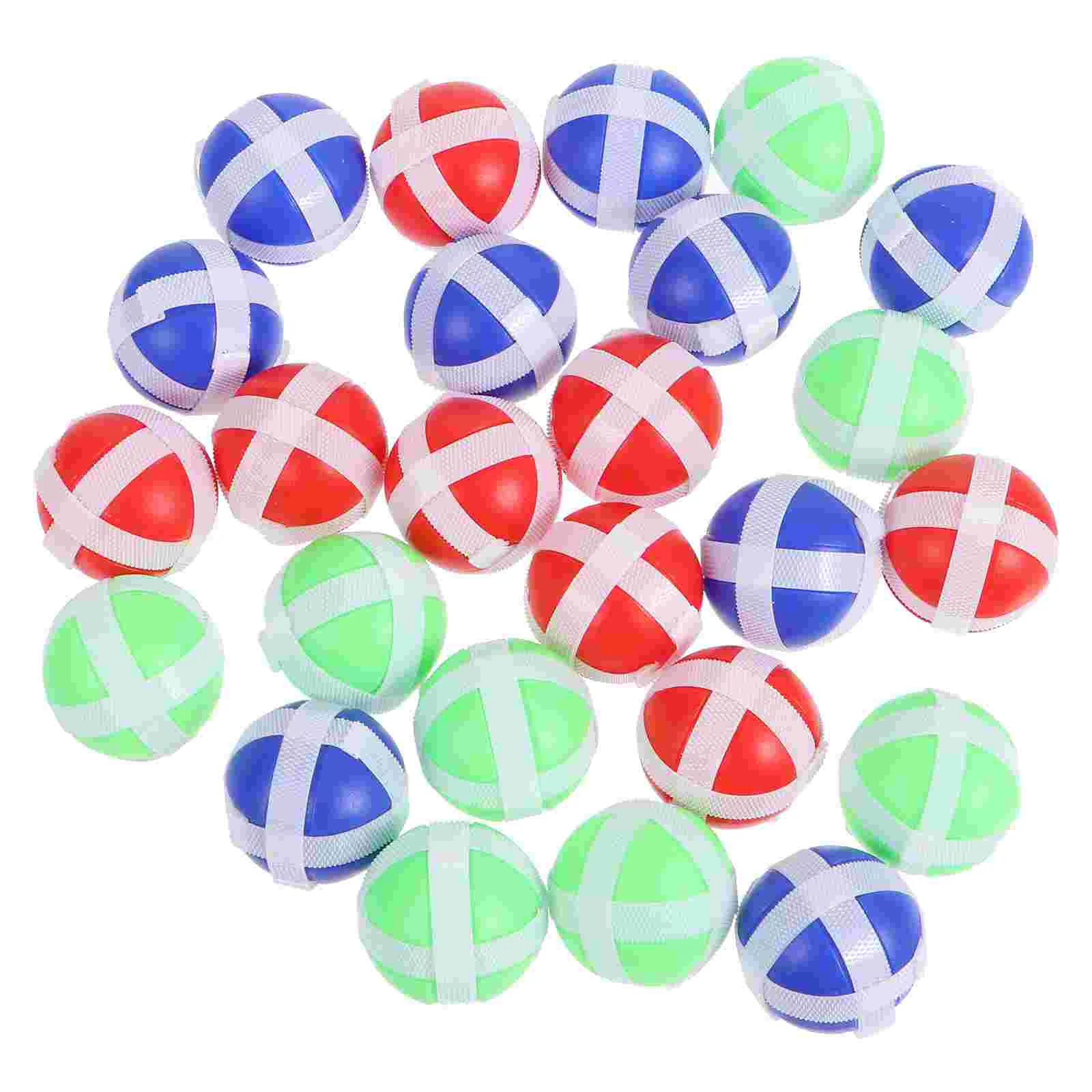 25 Pcs Sticky Ball Toy Outdoor Toys Kids Family Game Gift Educational Indoor Puzzle Throwing Plastic Child Intelligence
