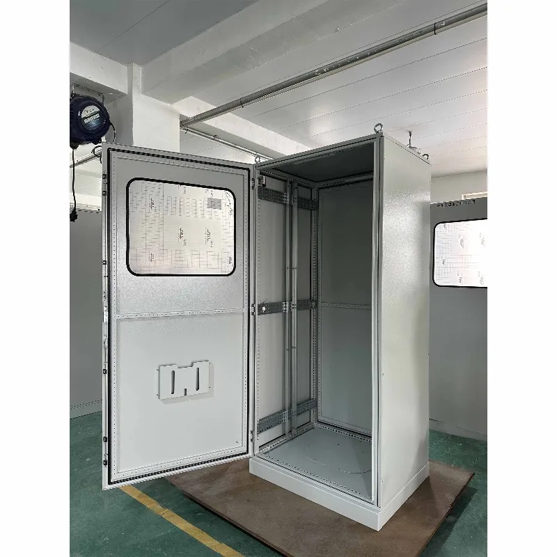 Custom Stainless Steel and Galvanized Steel Electrical Control Cabinet - IP66 Waterproof Enclosure Control Box