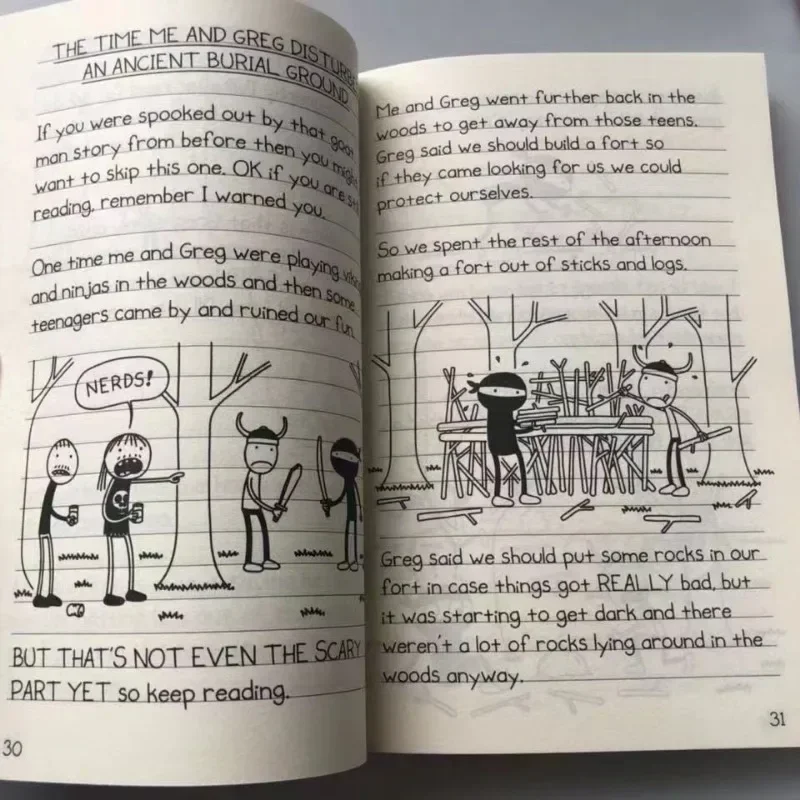 The Diary of a Wimpy Kid: A Funny and Relatable Children's Novel with Biting Humor and Stress-Relieving Cartoons view 2