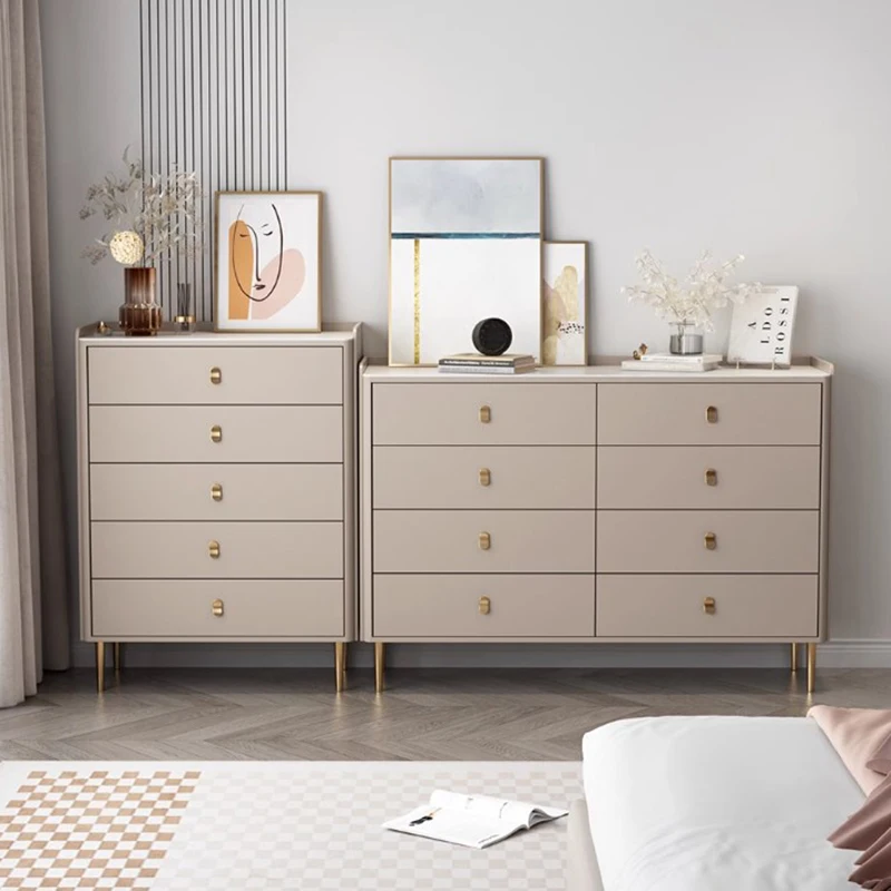 Storage Luxury Bedroom Cabinet Drawers Simple Solid Wood Design Bedroom Cabinet Modern Nordic Armadi Da Soggiorno Furniture