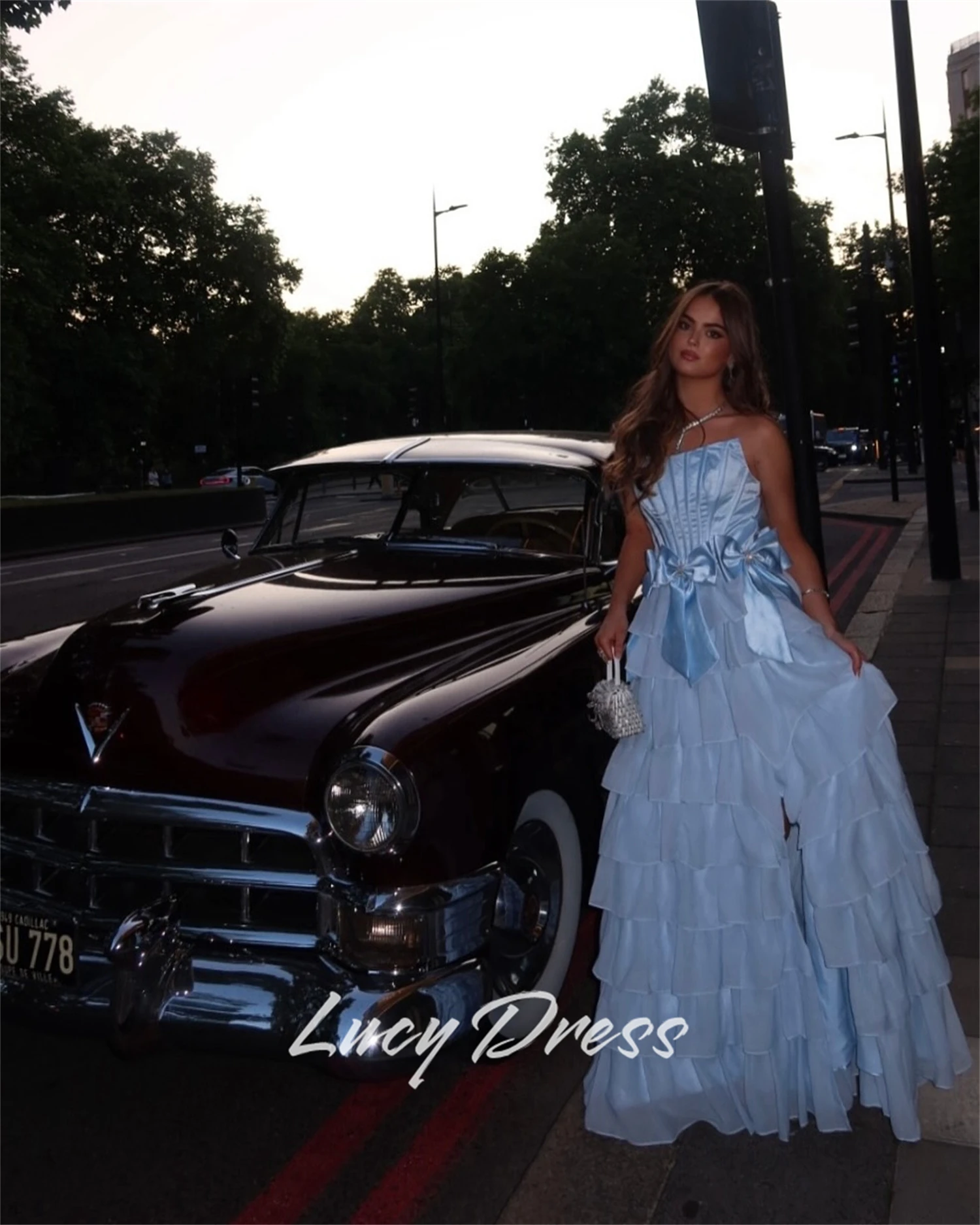 

Lucy Customized Cocktail Dress Woman Summer Dress for Wedding Guest Elegant Sharon Happy Evening Dresses for Special Occasions