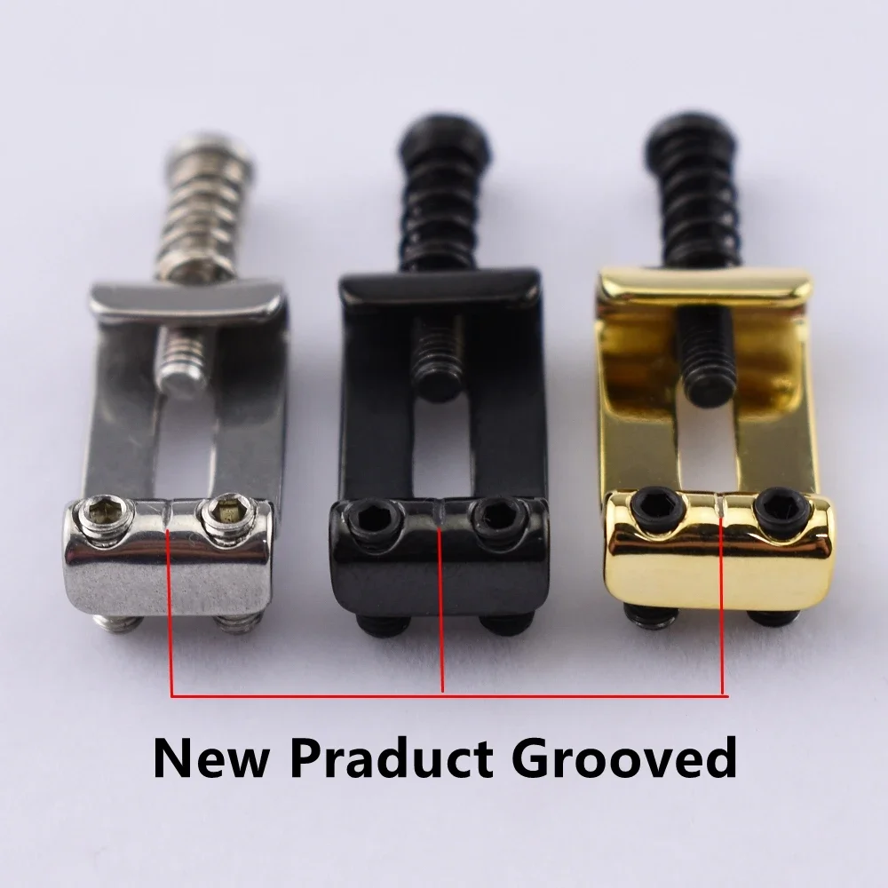 1 Set G.F 10.5MM/10.8MM/11.3MM Electric Guitar Stainless Steel Bridge Saddle for ST