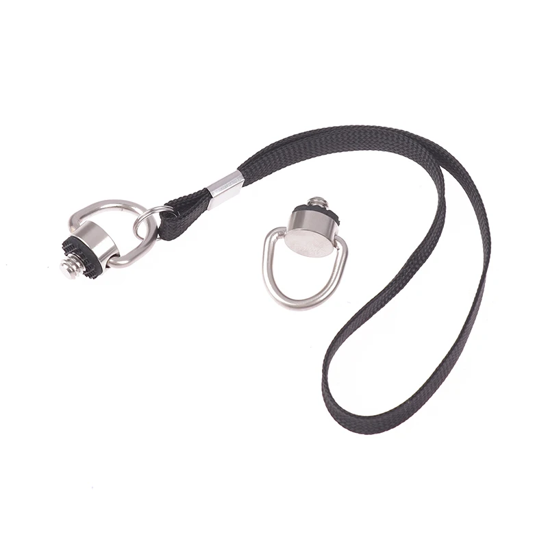 Camera Strap Screw Mount, placa de liberação rápida, adaptador para a câmera fotográfica, Brand New, LS096, LS096A, 1/4