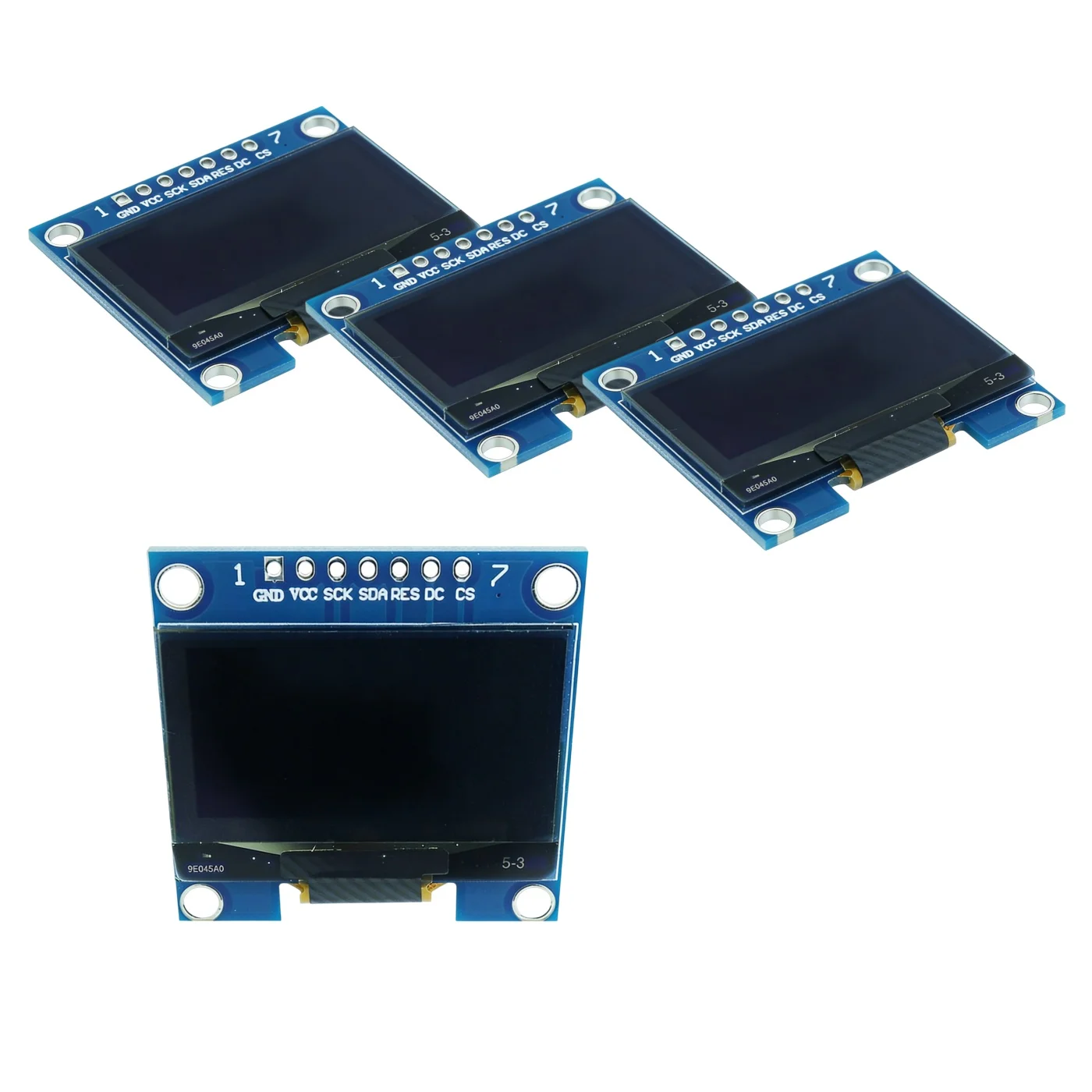 3pcs 1.3-inch OLED display LCD module ICC/SPI serial screen
