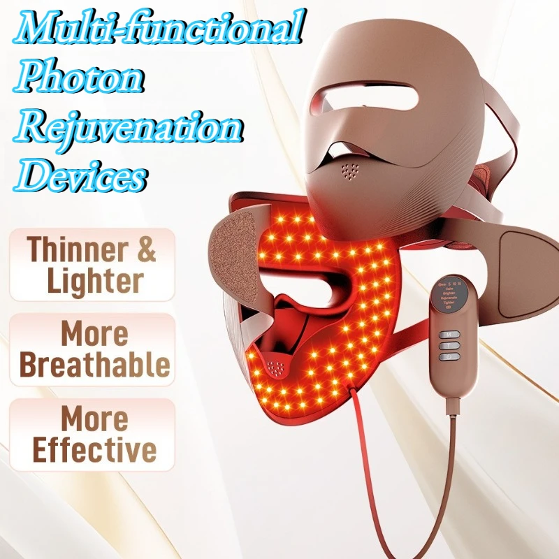 

Многофункциональные фотонные омолаживающие устройства: LED-маска для лица, портативный прибор для фототерапии, косметический инструмент для ухода за кожей, маски для лица
