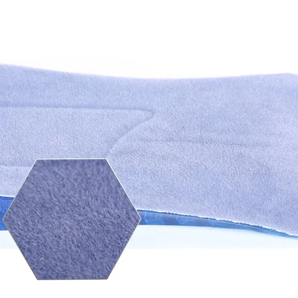 

Blue Half Type Silicone 2-Layer Adjustable Height Increased Insoles Unisex Invisible Shoe Pads Comfortable Anti-Slip Foot Pain