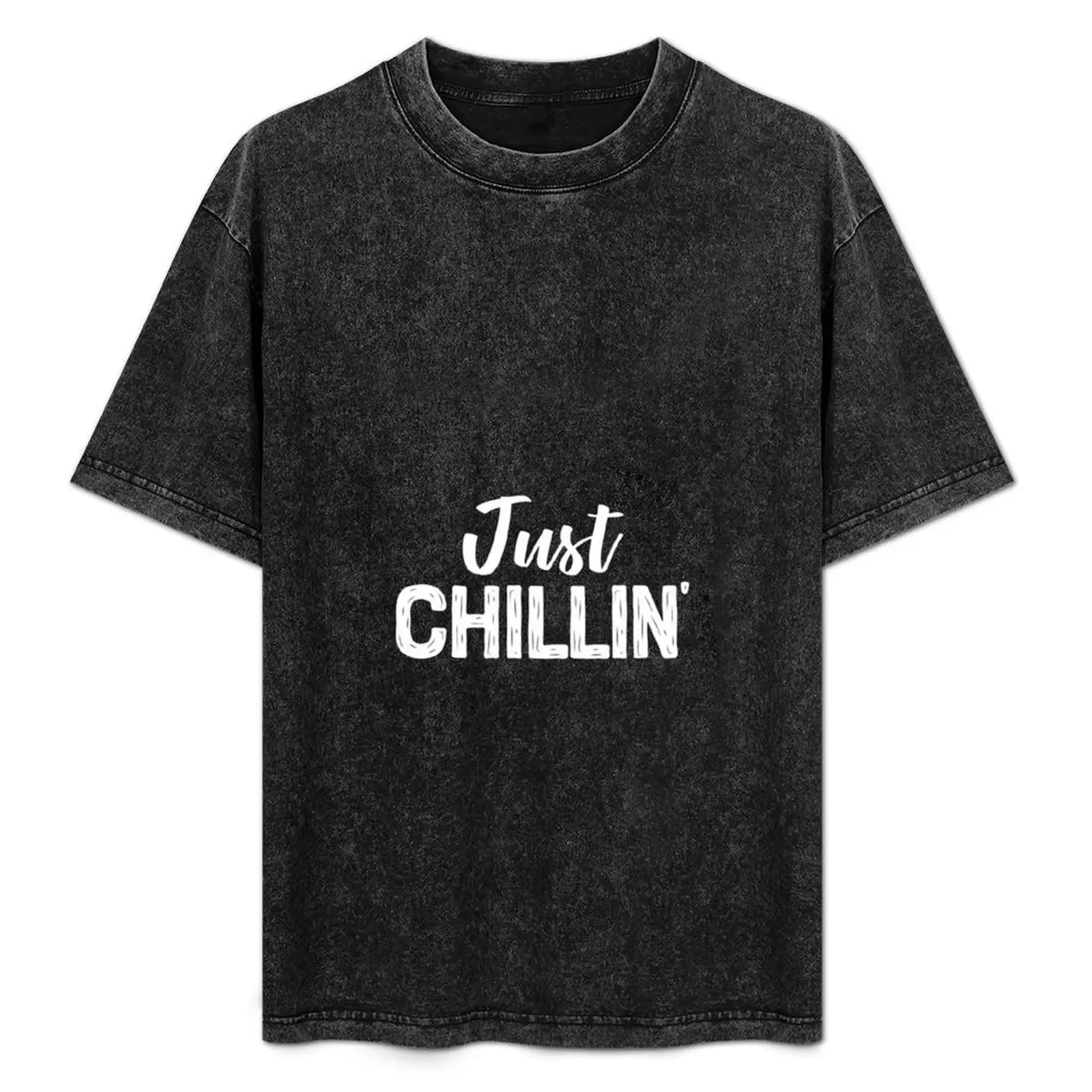 Just Chillin' T-Shirt football t shirt luxury designer graphic tee shirt mens t shirt graphic