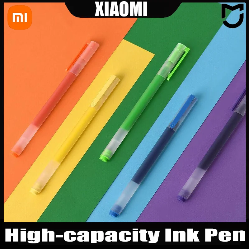 Xiaomi Juneng 0 5mm Needle Pen 7 Color Set Multi Color Neutral Pen for Office School Writing Marking