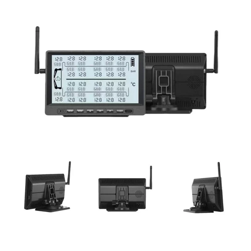 7-inch full-viewing angle large screen 2-22 wheels 18Bar high pressure easy to hang and hang intelligent tire pressure monitor