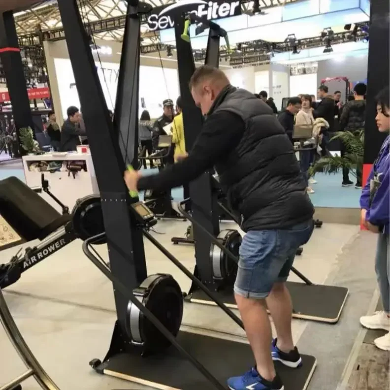 Hot Sale Gym Fitness Cardio Equipment Ski Simulation Erg Machine with Air Resistance for Exercise Top Sellers in Rowers Category