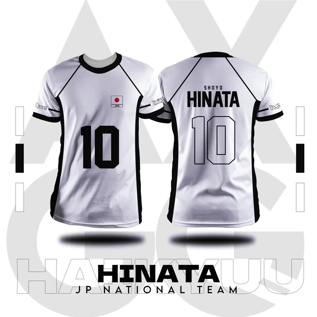 A 3D Printed Casual and Comfortable Quick Drying Men's and Women's T-shirt Is A Gift for Japanese Volleyball Team Fans