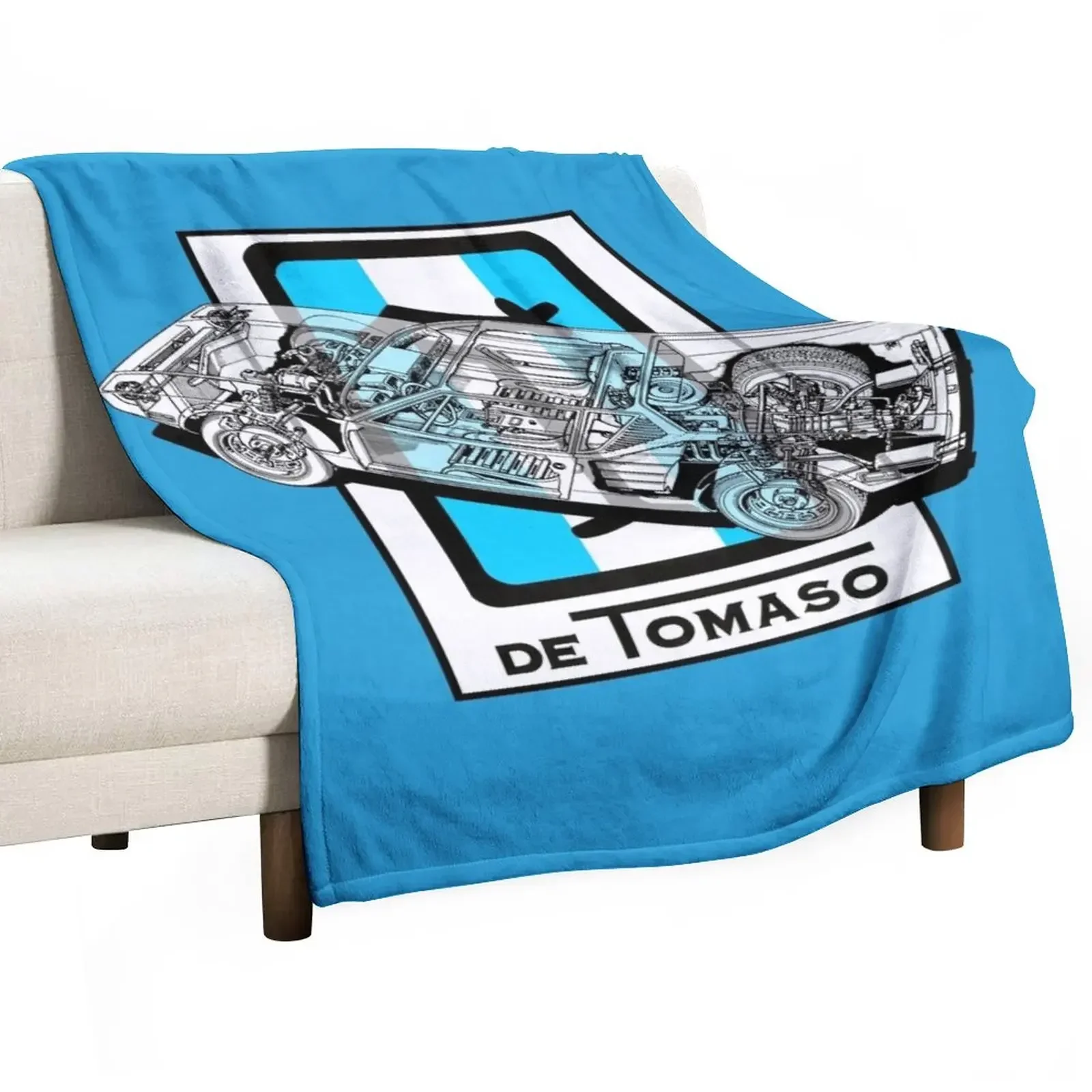 DETOMASO PANTERA (1971) Throw Blanket Travel Thermal Kid'S Blankets