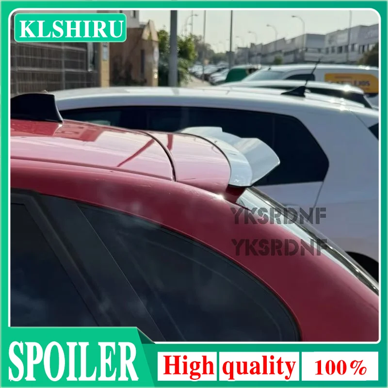 Alerón Trasero Universal para VW Seat IBIZA TGI/FR Hatchback 2017 2019 2021, Alerón de Techo Trasero de Plástico ABS, Alerón Trasero para Automóvil
