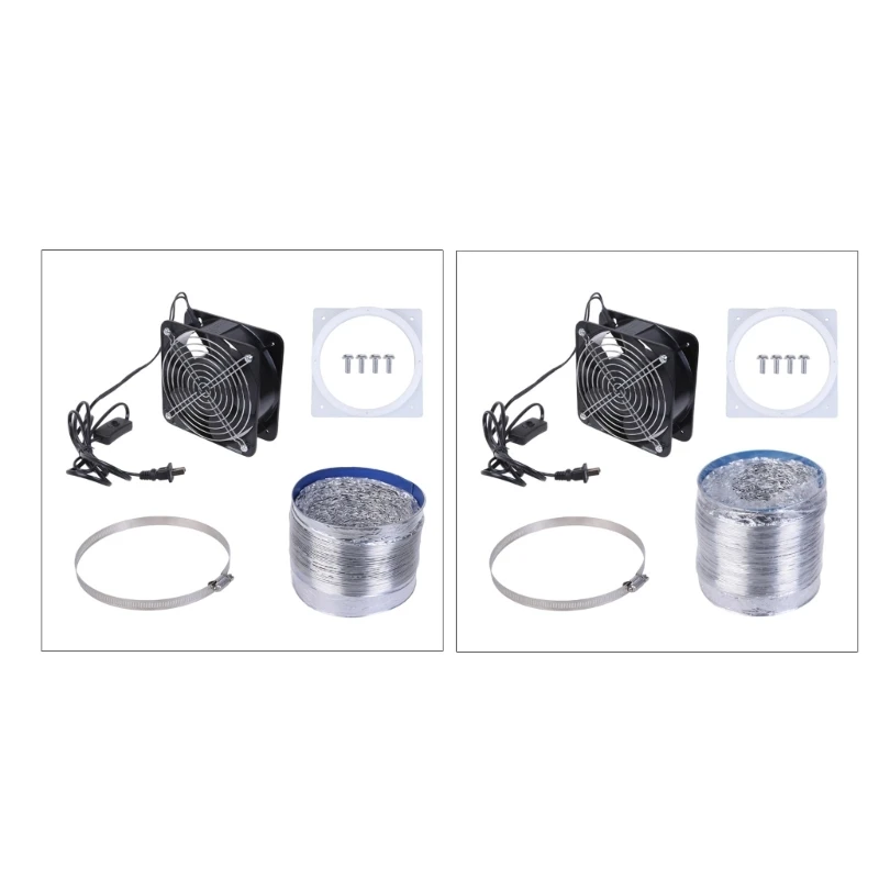 Exhaust Fan Smoke Absorber For Laboratory Smoking Purifying Device with Switches