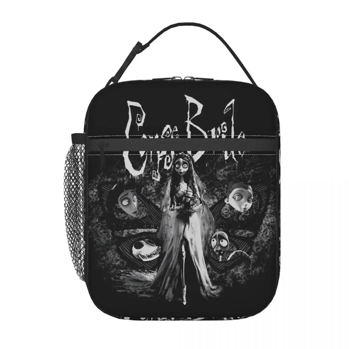 Corpse Bride Bride To Be Insulated Lunch Bags Thermal Bag Reusable Leakproof Tote Lunch Box Bento Pouch Work Picnic