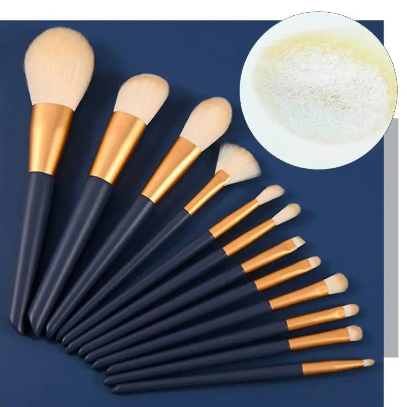 Make-Up Borstel Set Zacht Haar Oogschaduw Foundation Blush Poeder Borstel Complete Set Van Beginner Make-Up Tools Voor Het Gezicht Schoonheid Make-Up