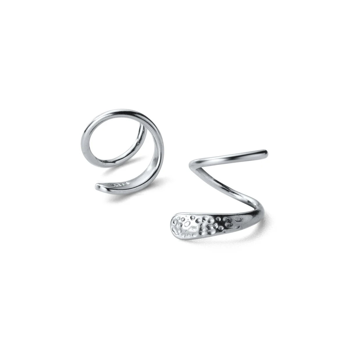 Modian Unique Design Irregular Classic Real 925 Sterling Silver Fashion Gold Color Stud Earrings For Women Silver Fine Jewelry