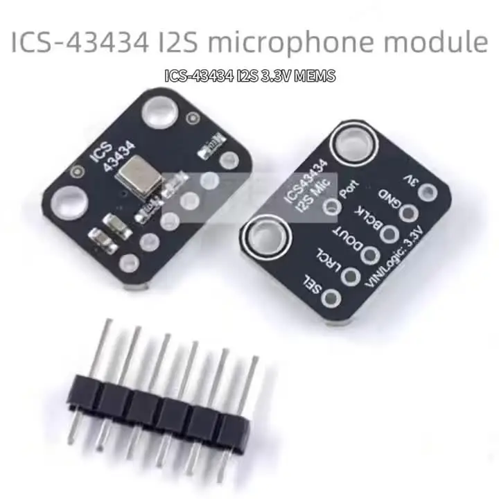 ICS-43434 I2S 3.3V MEMS microphone Module Breakout Low cost Low