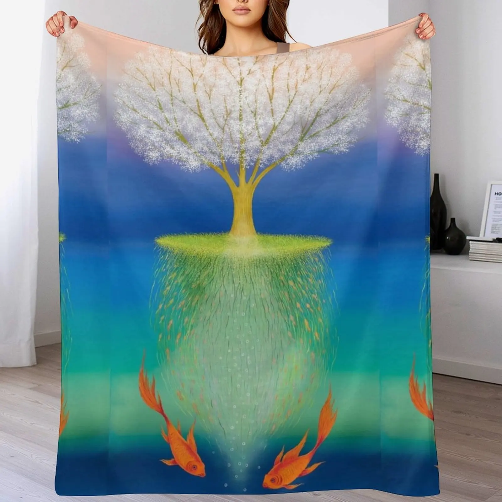 

A Chance Encounter Throw Blanket Reusable Durable Soft Blanket for All Seasons
