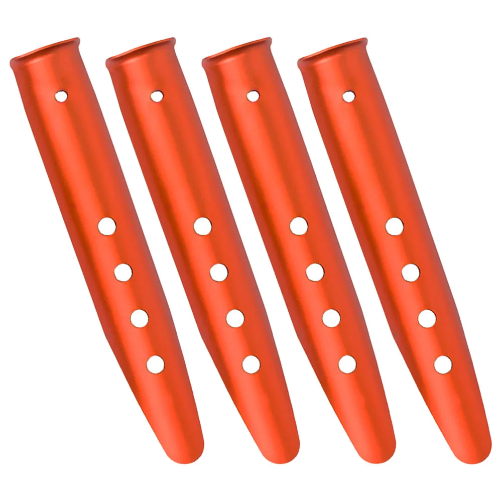 

4 Pcs U-shaped Ground Nail Wear-resistant Tent Stakes Sand Professional Snow Practical Accessory Pegs Multifunction