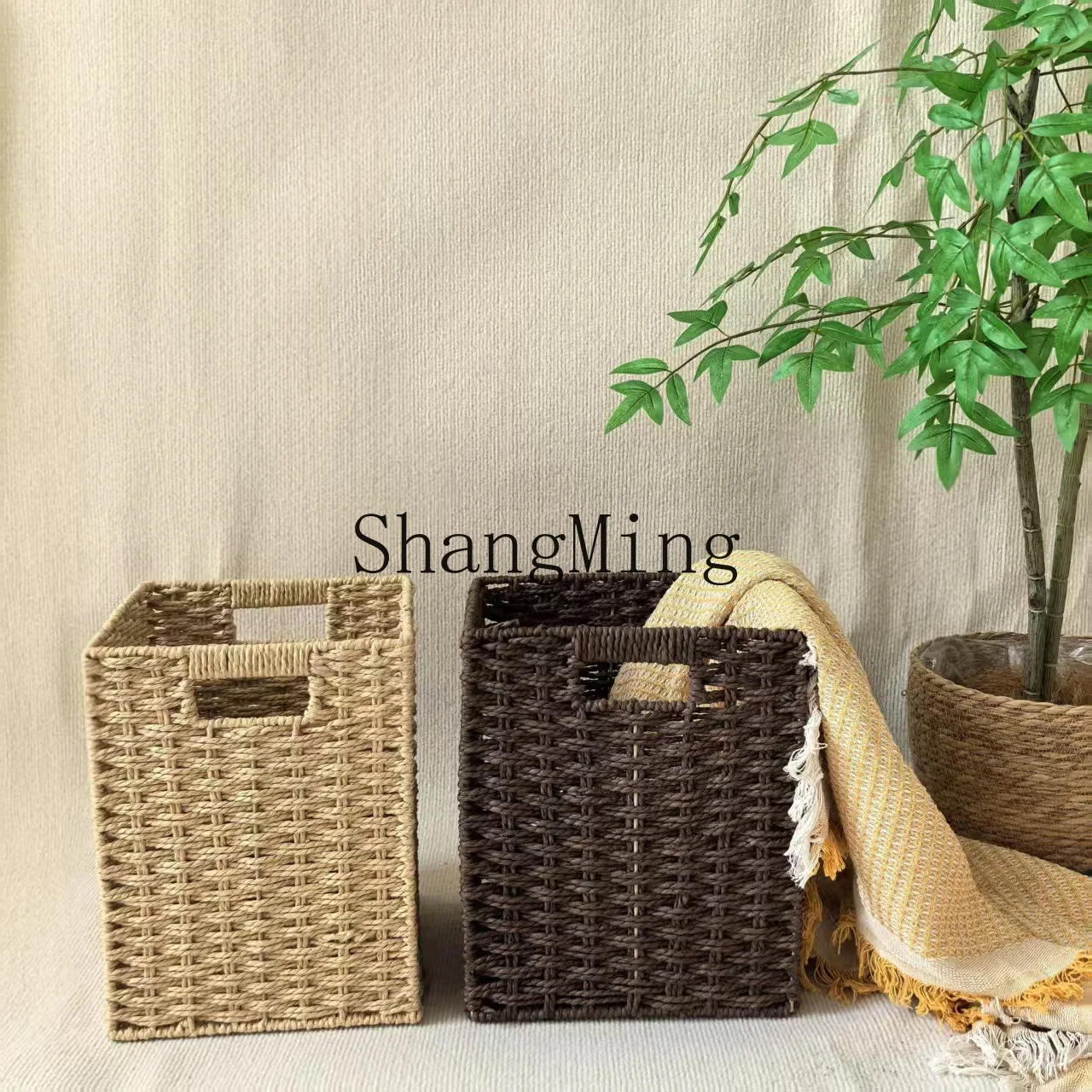 FG good-looking laundry basket trolley removable rack household multifunctional bathroom storage rack
