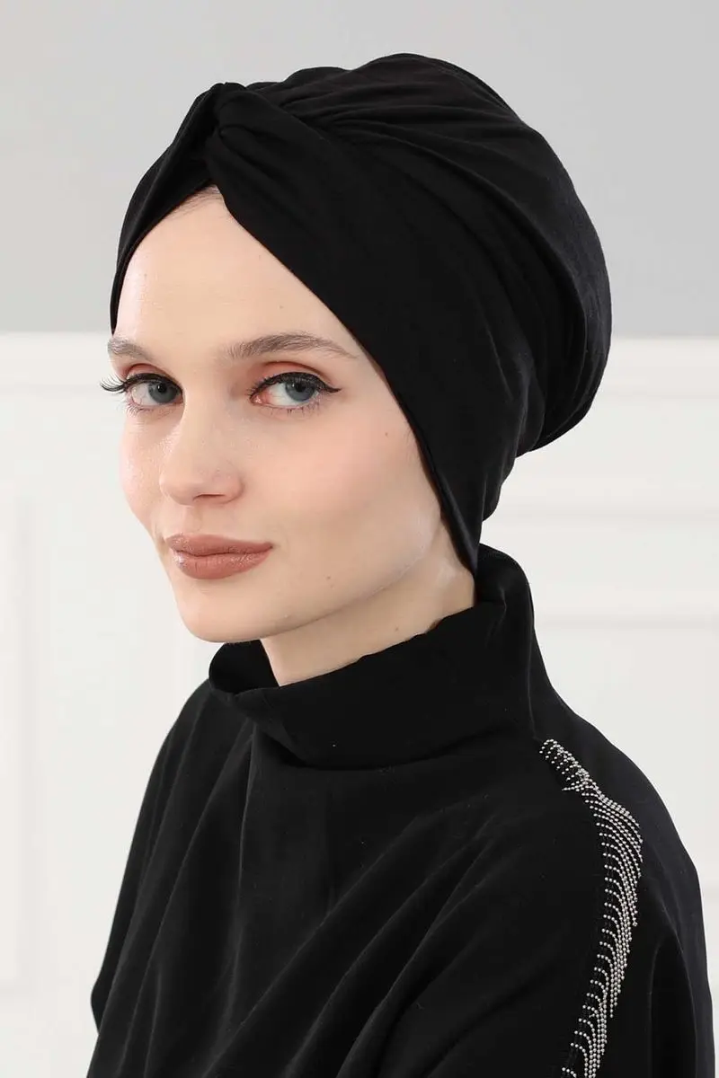 Mihrace Penye Bone black