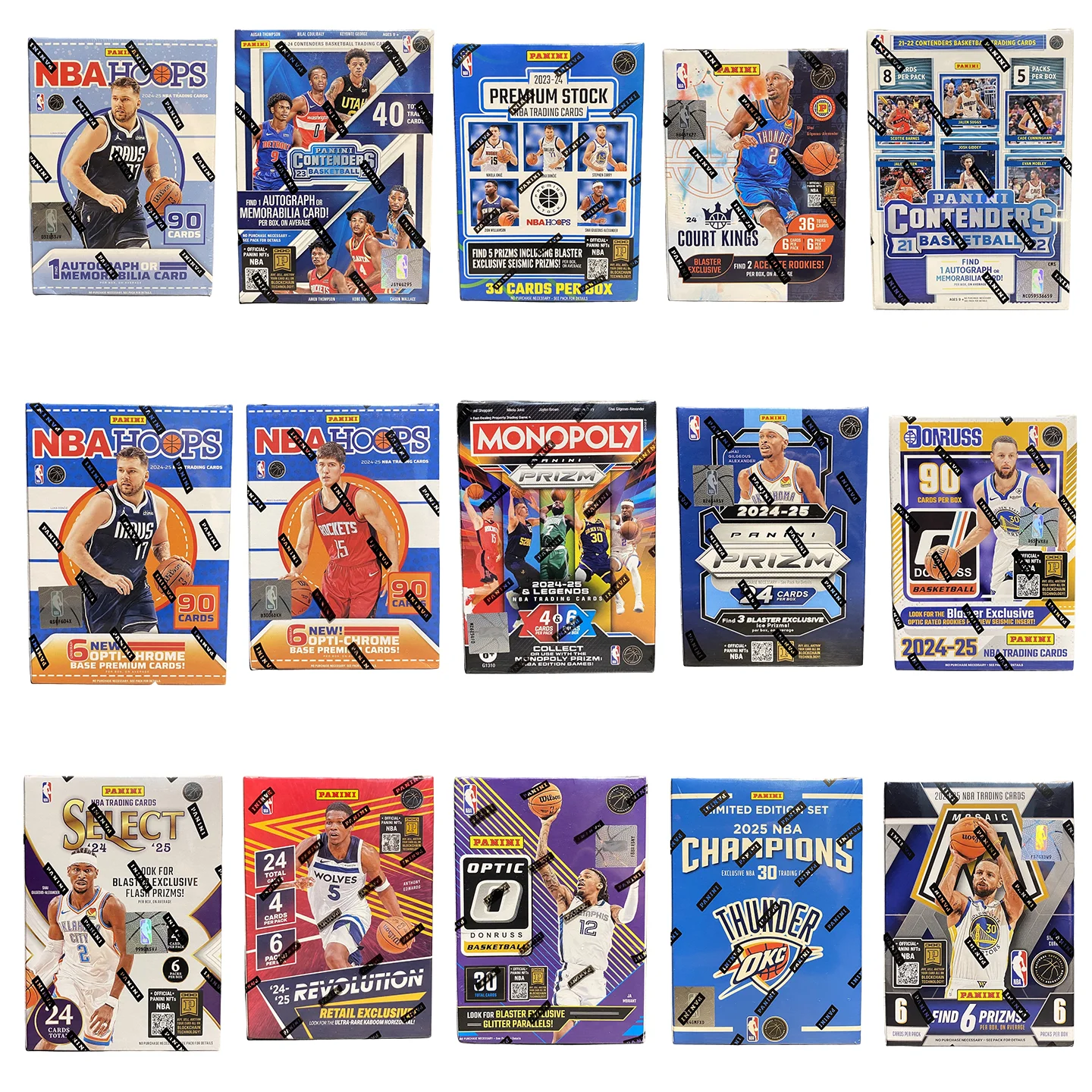 carte-collezionabili-ufficiali-nba-panini-prizm-ticket-hoops-optic-select-exclusive-rare-hobby-box-regalo-per-collezionisti